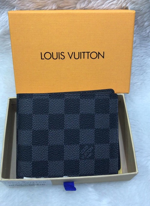 Carteira Feminina Lv Louis Vuitton Ziper Grife + Caixa
