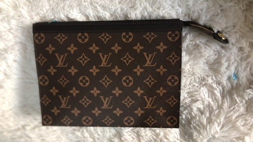 NECESSAIRE LOUIS VUITTON TOILETRY POUCH MONOGRAM COURO LEGITIMO